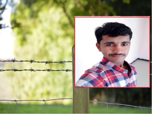 A young man caught in the grip of a current planted in the field, died