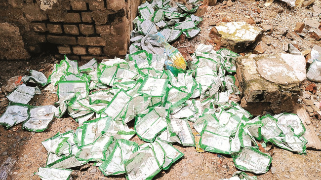 Hundreds of empty packets of 1 kg sugar found in Kamathi
