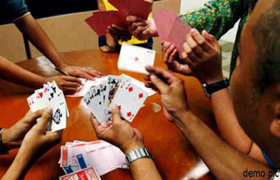 Raid on gambling station, case registered against two