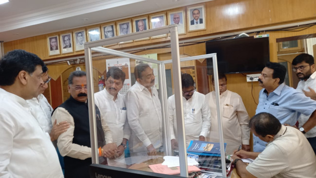 Shivsena in assembly elections: One party, two whips