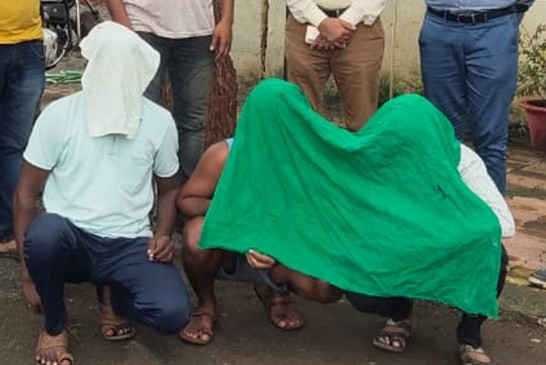 Three accused of soybean theft arrested Three accused of soybean theft arrested