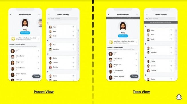 Snapchat will show parents who kids are chatting with Snapchat will show parents who kids are chatting with