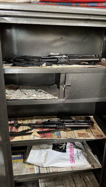 Two AK-47 rifles found in ED raids of Prem Prakash, a power close in Jharkhand Two AK-47 rifles found in ED raids of Prem Prakash, a power close in Jharkhand