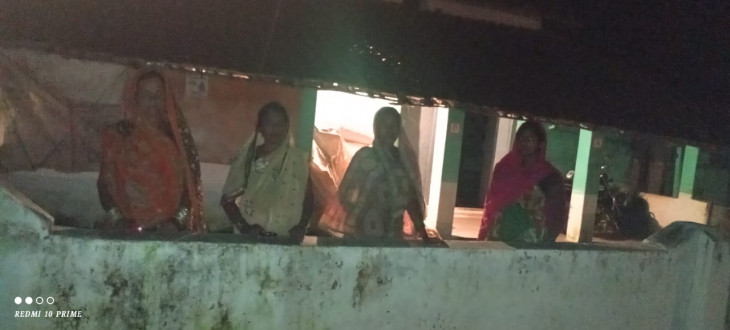 earthquake! Then trembled Thanwadi village... trembled four times a day