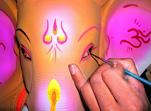 The effect of rain on Shri, the idols are not drying, the price is more than double