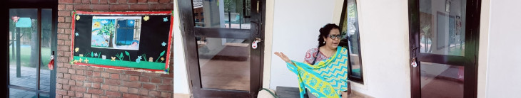 Authority locked the school for non-payment of 10 crore dues Authority locked the school for non-payment of 10 crore dues