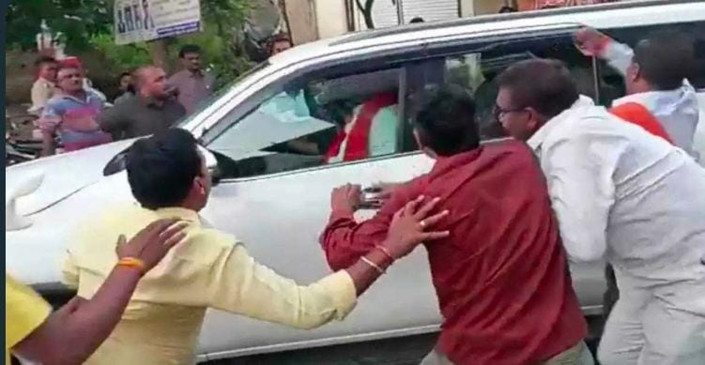 Political atmosphere heated up after the attack on Bangars convoy Political atmosphere heated up after the attack on Bangars convoy