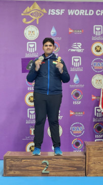 समीर ने जूनियर रैपिड फायर पिस्टल स्पर्धा में रजत पदक जीता - bhaskarhindi.com