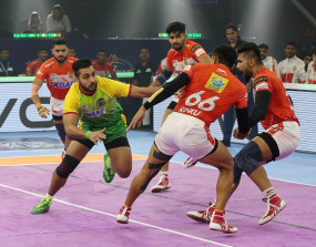 सचिन के शानदार प्रदर्शन ने पटना पाइरेट्स को गुजरात जायंट्स के खिलाफ दिलाई बड़ी जीत