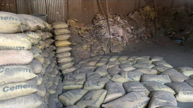 amrawati fake ambuja Cement factory busted amrawati fake ambuja Cement factory busted