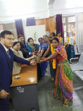 Cases disposed of from resignation from National Lok Adalat by Police Family Counseling Center