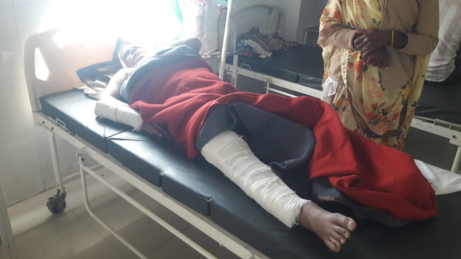 Farmer beaten with stick and gun butt