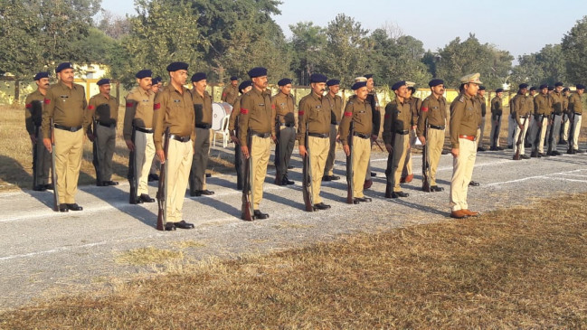 General Parade organized at Parade Ground of Police Line