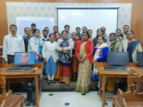 Cyber security awareness training completed at E-Daksh Kendra Panna