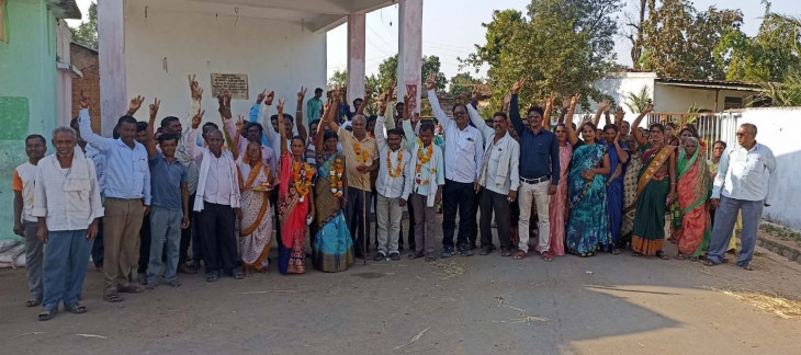 In Kumbhitola, the deputy sarpanch was decided by the casting vote of the sarpanch