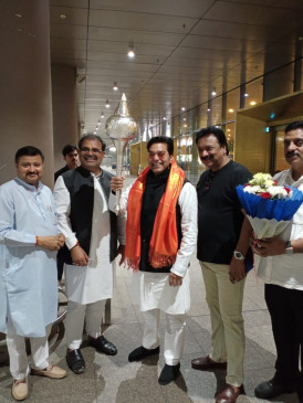 Raja Veer Singh Dev All India Award to actor Ashutosh Rana Raja Veer Singh Dev All India Award to actor Ashutosh Rana