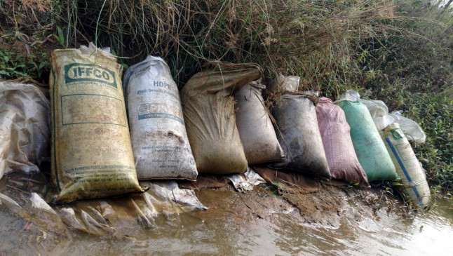 Rotten Mahu worth thousands of rupees seized from Kondhala forest