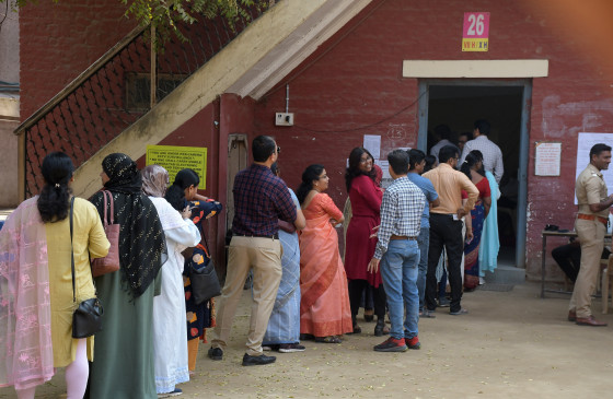 34 thousand 349 voters exercised their franchise