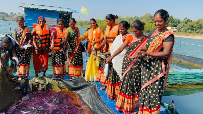 In Chhattisgarh, income increased due to the status of farming in fish farming