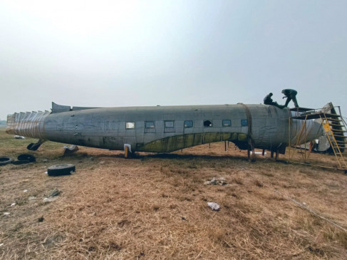 Biju Patnaiks Dakota aircraft brought back to Odisha