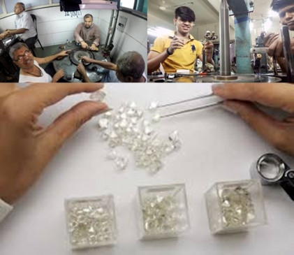 हीरा उत्पादन 21 फीसदी घटा, 10,000 कर्मियों की नौकरी गई, अन्य के वेतन में कटौती