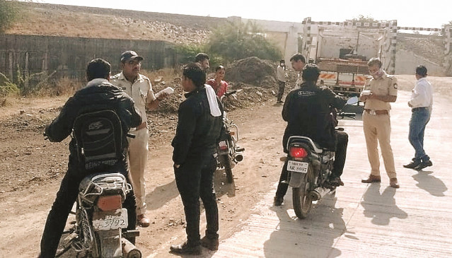 Action taken on 35 bike riders regarding helmet