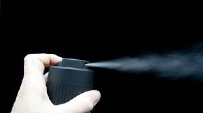 Elderly woman was robbed in broad daylight by spraying her face