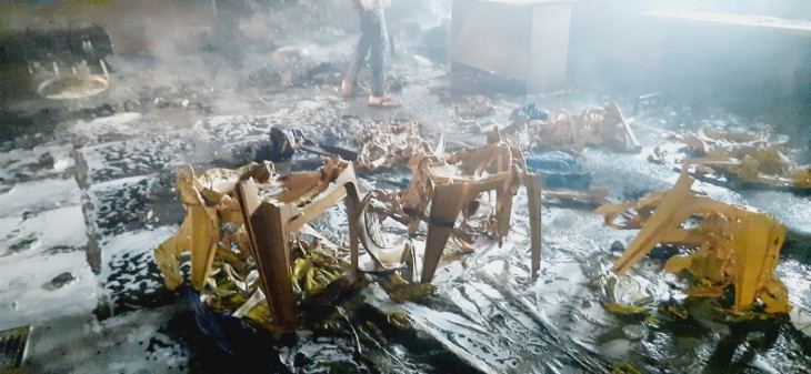 Fire broke out in Umaids process industry unit