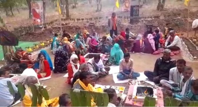 Panch Kundiya Gayatri Mahayagya organized at Panchampur in Ajaygarh