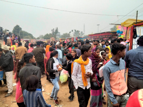 People arriving to visit Ajaypal Maharaj, a grand fair will be held on Makar Sankranti