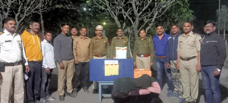 Police raided, caught two accused with cannabis