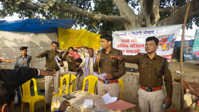 SDOP Gunaur reached Pandavan and took stock of the arrangements of the fair