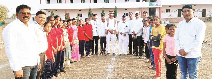 Success of Savad ZP School in center level sports competition