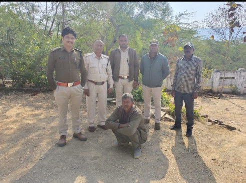 The accused of hunting wild boar was arrested