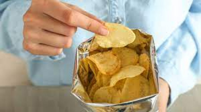Thief caught with empty packet of chips and empty bottle