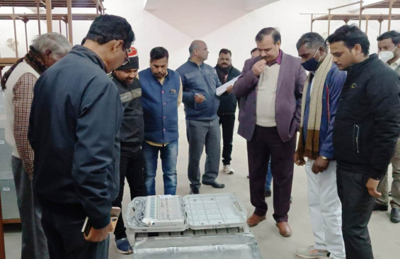 Took stock of polling arrangements by visiting