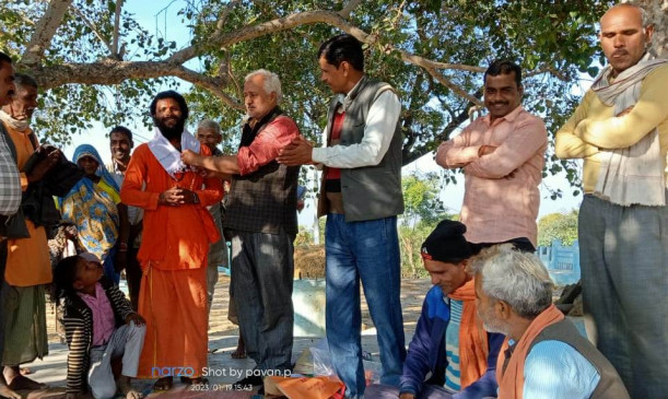Youth and elders were honored in Khoras Dhuni Ashram