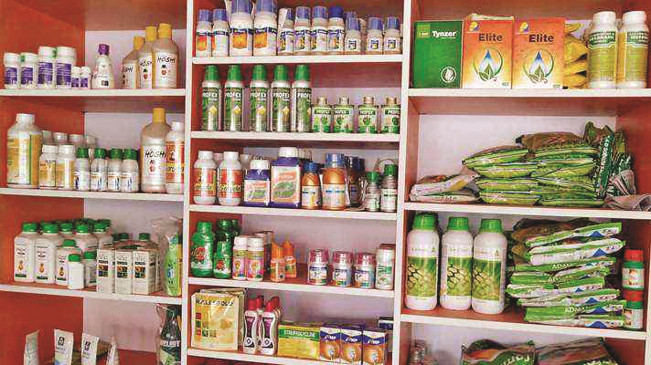 Action taken due to suspension of licenses of nine agricultural centers in the district