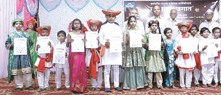 Affectionate conference of deaf and dumb children