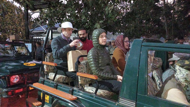 G-20 delegates did jungle safari in Panna Tiger Reserve, met tigress