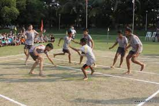 Kabaddi Competition: Haribhau Adamne College won