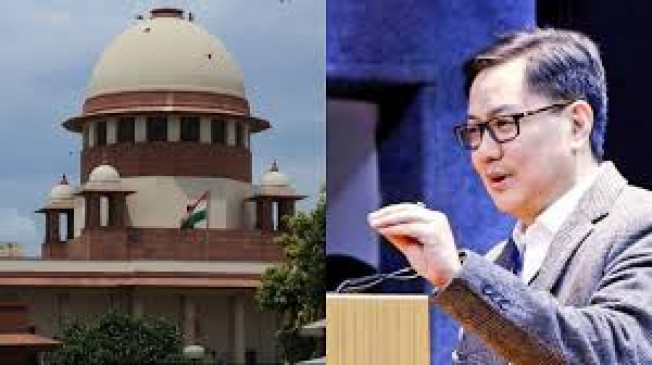 PIL filed regarding the statements of Vice President-Union Law Minister regarding Supreme Court
