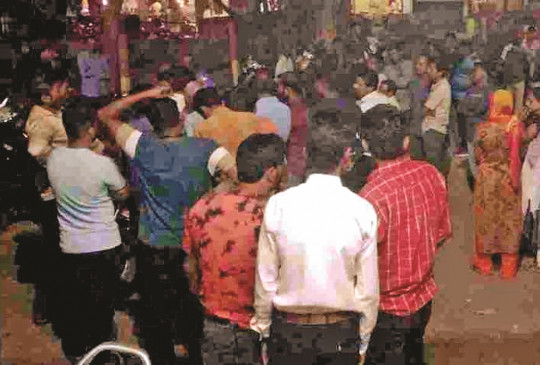 Rapani worker got hit by wheels while taking reverse in bus trial