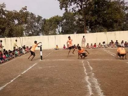 School sports competition in Surkundi girls residential school