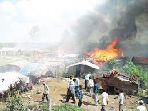 ST Commission notice to District Magistrate in case of burning huts of Pardhi