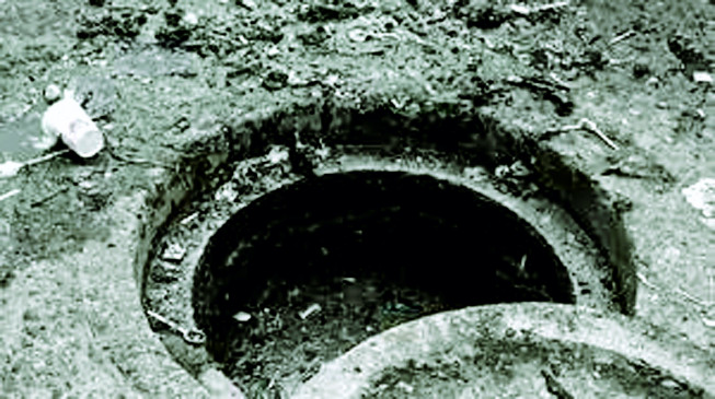 Death of a sweeper who suddenly fainted while cleaning the gutter