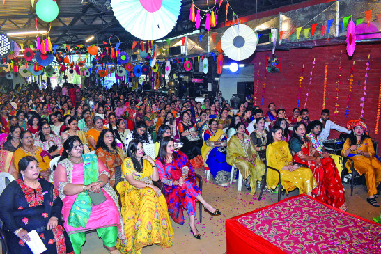 nagpur gulal flowed in colorful horiya