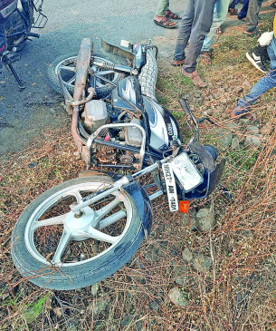 The speeding truck blew up the couple, both died